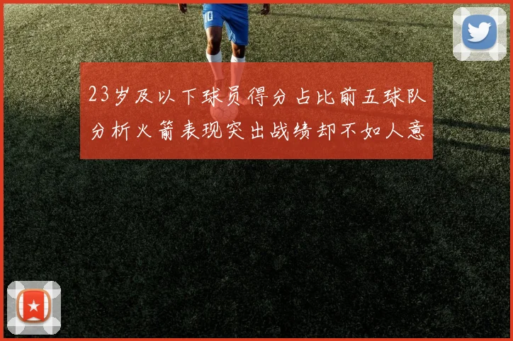 23岁及以下球员得分占比前五球队分析火箭表现突出战绩却不如人意